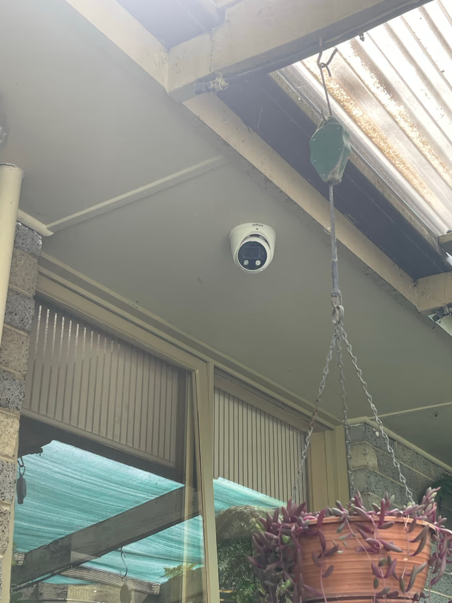 Dahua dome CCTV camera installation, Melbourne