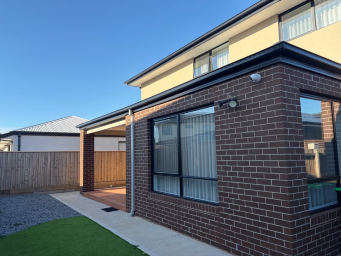 Discreet exterior CCTV setup on a Melbourne home